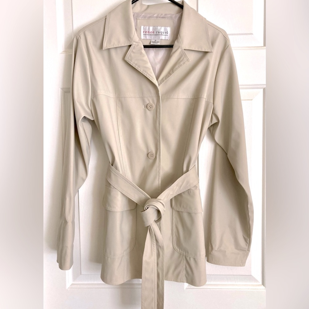 Vintage Renee Raquel Women’s Faux Leather Jacket (M)